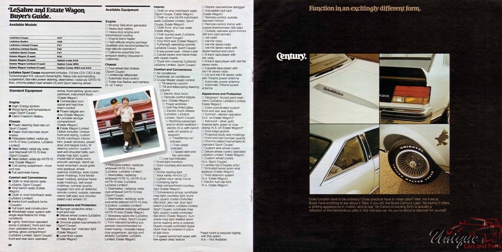1979 Buick Prestige Car Brochure Page 19
